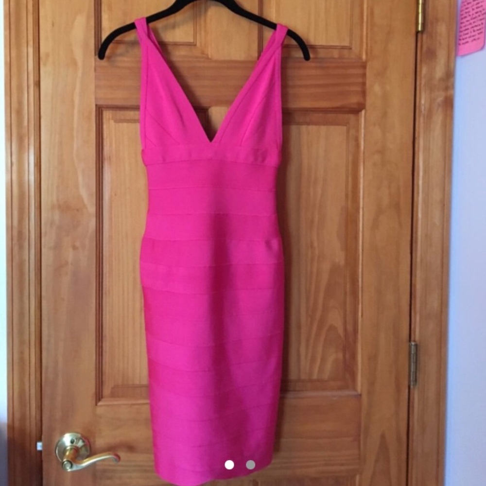 Herve Leger bandage dress